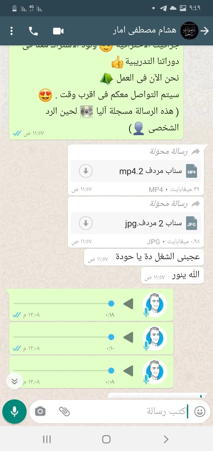هشام مصطفى — رأي في مواد بصرية وفيديو تمت مشاركتها للمراجعة.